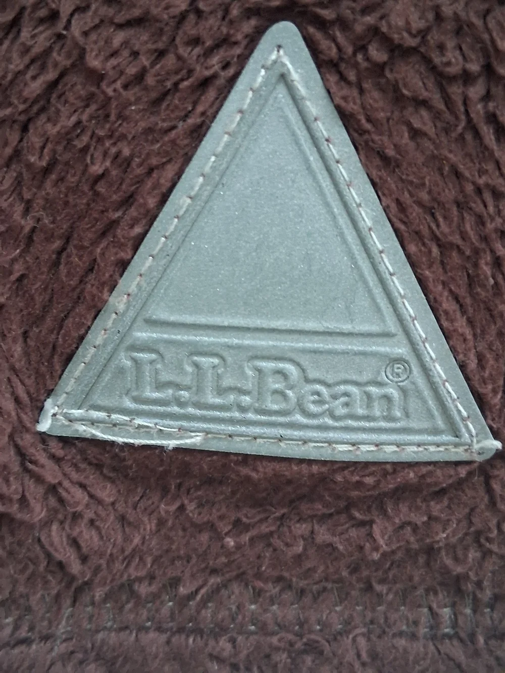 L.L.Bean Kid's Plush Full-Zip Fleece Jacket Chocolate Brown Size 8 Casual Fall